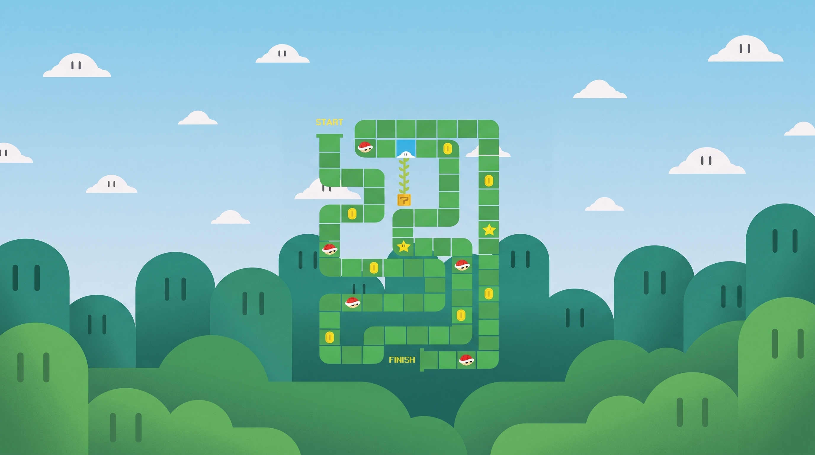 Full Maze Background